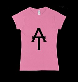 Aversion Theory logo Fitted T-Shirt