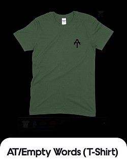 AT/Empty Words T-Shirt (Front)